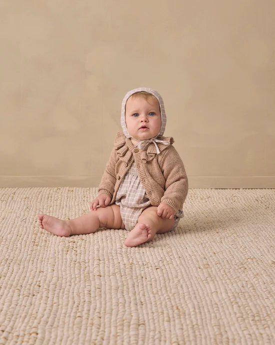 Quincy Mae - Eden Romper || Blue Gingham