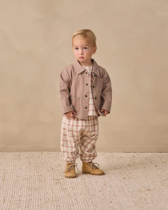 Quincy Mae - Utility Jacket || Almond