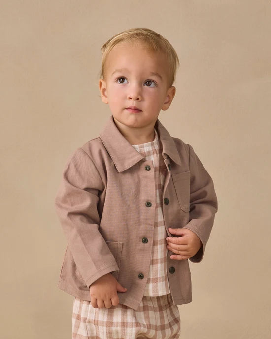 Quincy Mae - Utility Jacket || Almond