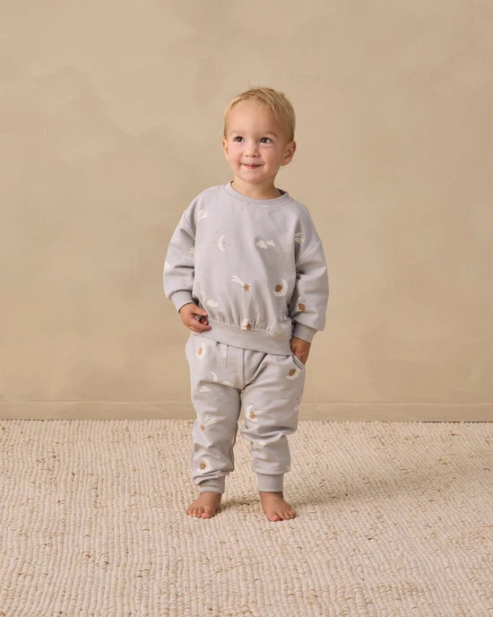 Quincy Mae - Relaxed Sweatpant || Sky Friends