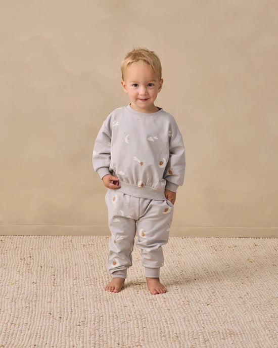 Quincy Mae - Relaxed Sweatpant || Sky Friends