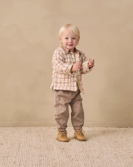 Quincy Mae - Giovani Pant || Almond