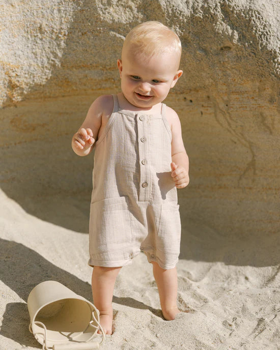 Quincy Mae - Oakley Romper || Oat