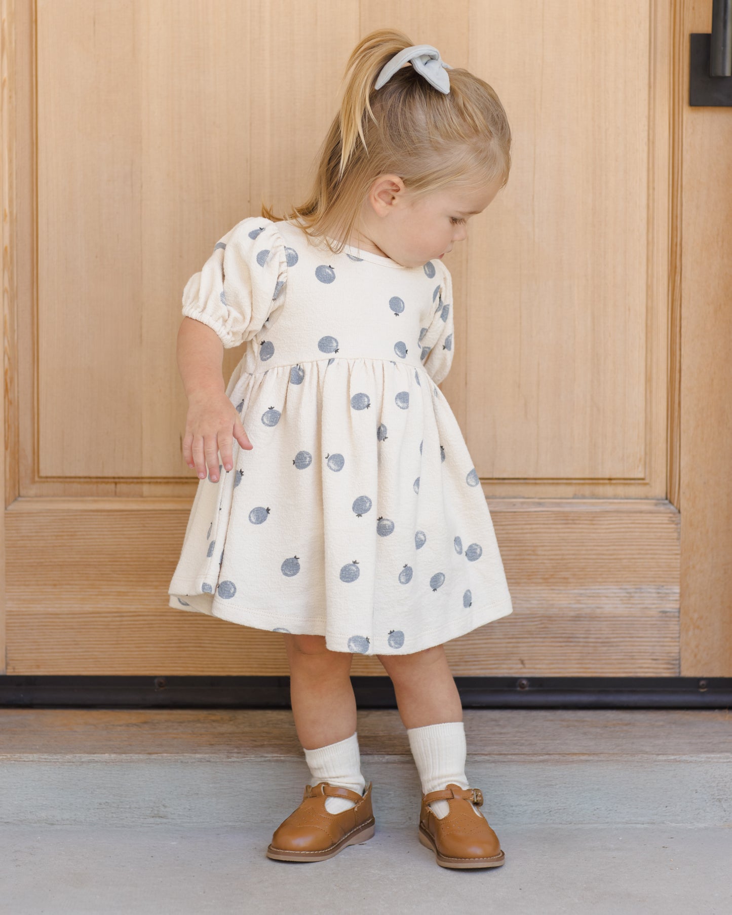 Quincy Mae - Darla Dress || Blueberries