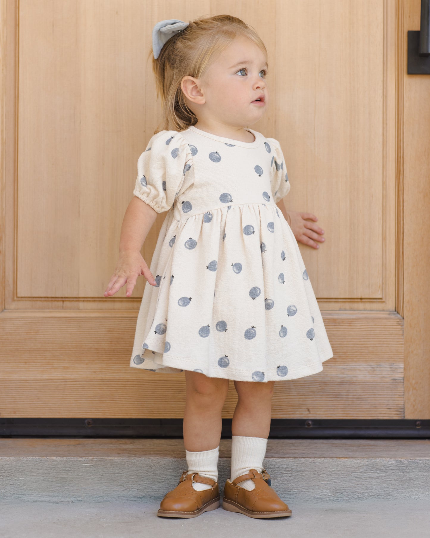 Quincy Mae - Darla Dress || Blueberries