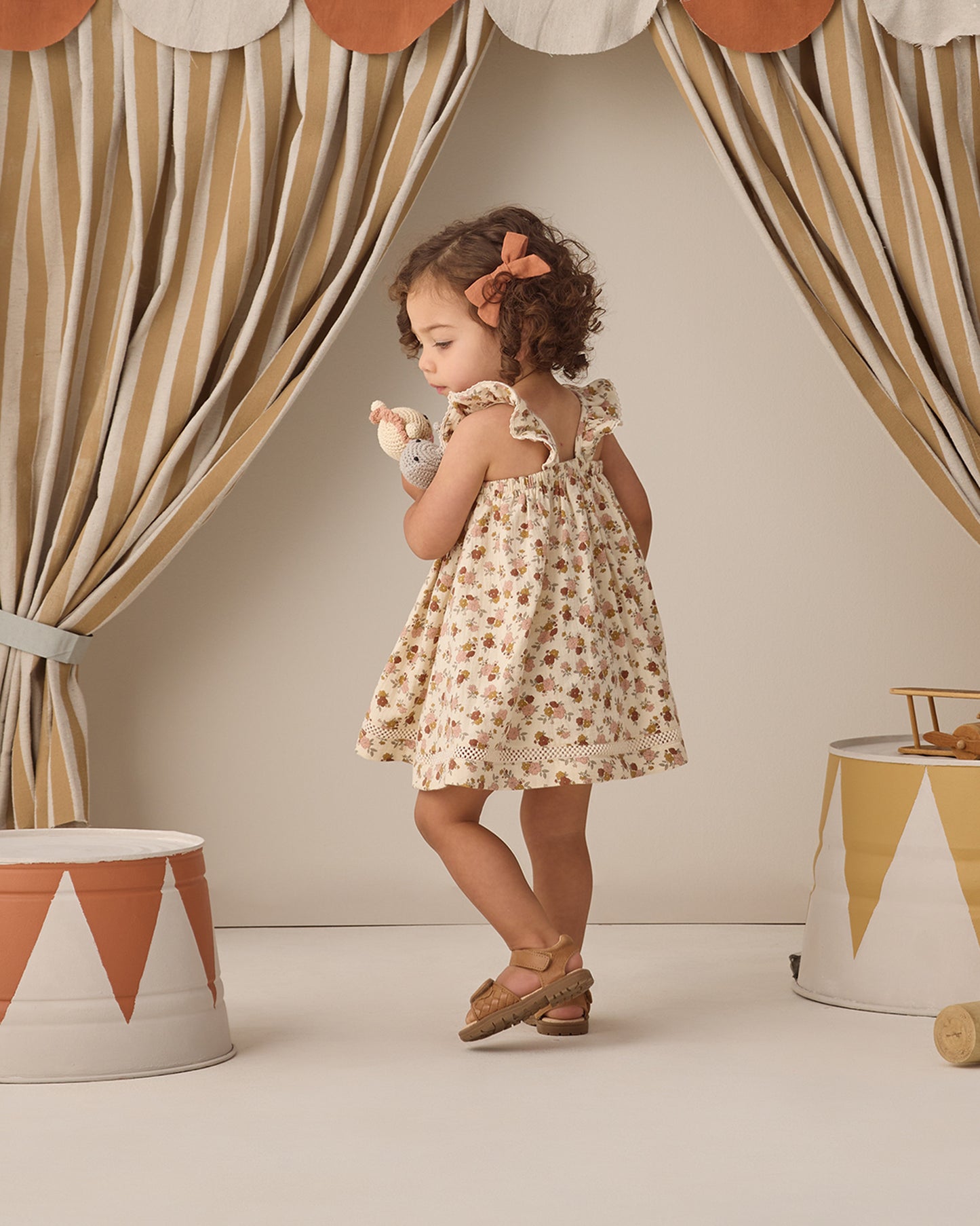 Quincy Mae - Ruffle Tank Dress || Bloom