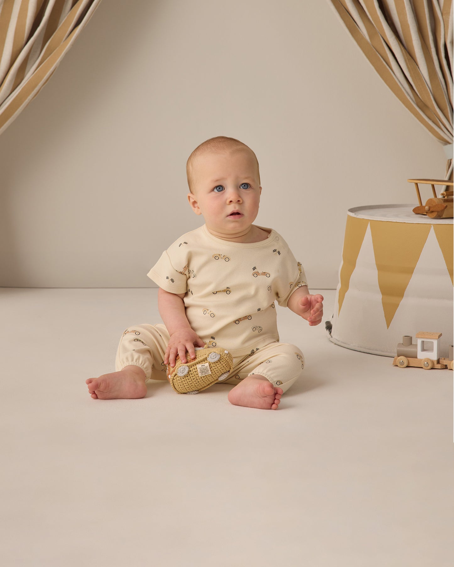 Quincy Mae - Jersey Tee + Pant Set || Race Car
