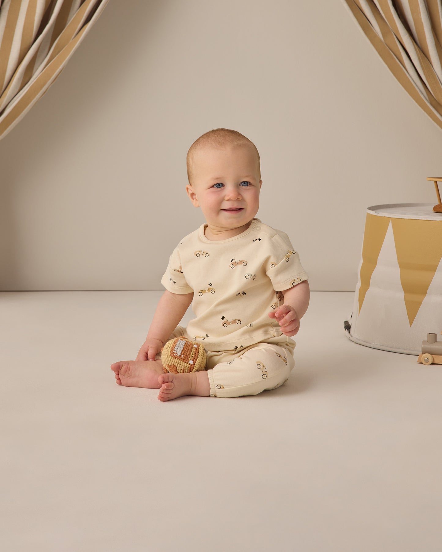 Quincy Mae - Jersey Tee + Pant Set || Race Car
