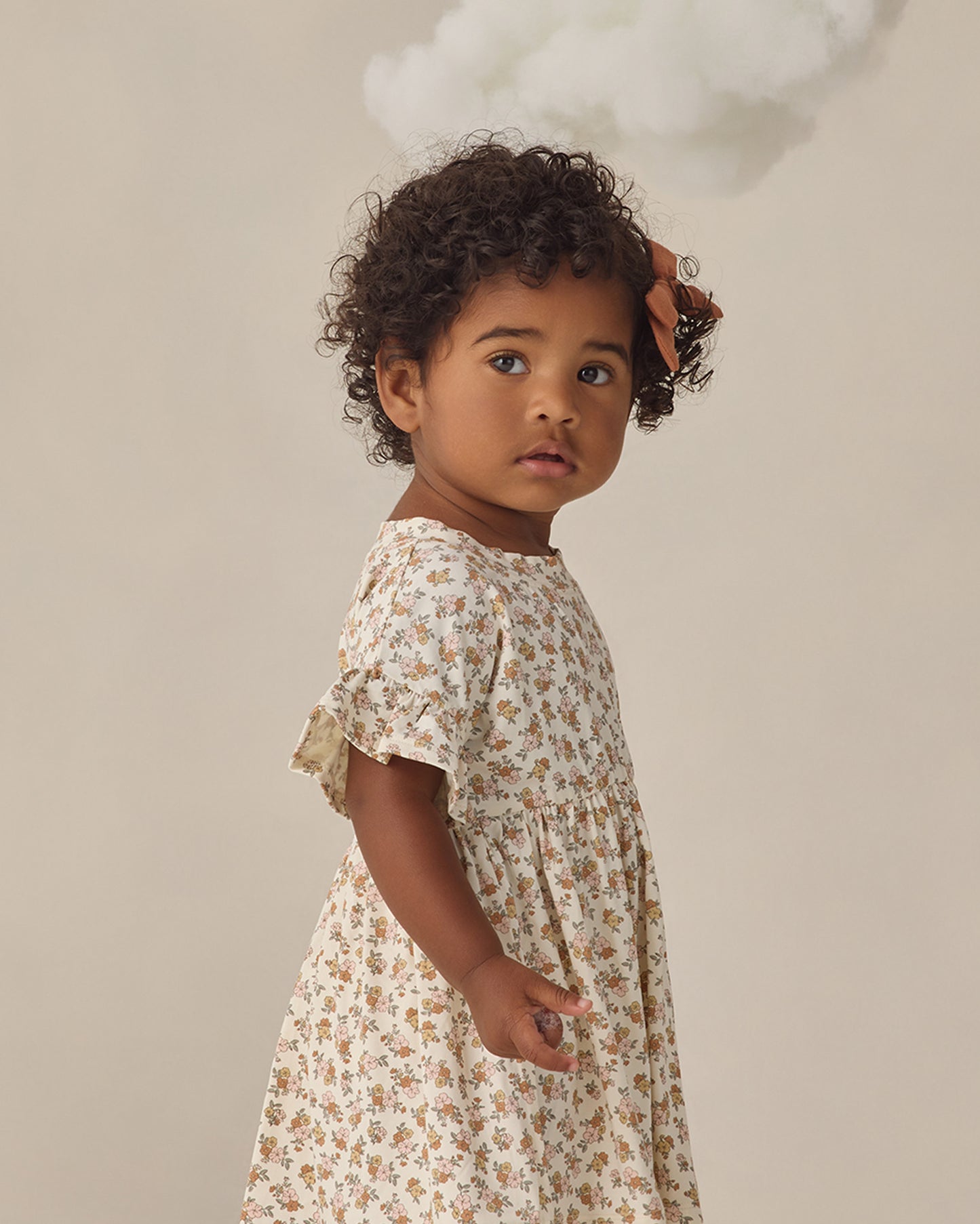 Quincy Mae - Bamboo Babydoll Dress || Wildflower