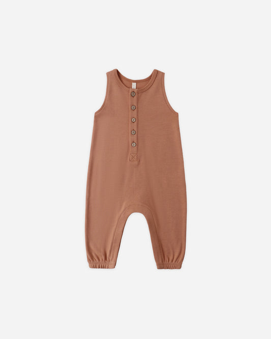 Quincy Mae - Sleeveless Jumpsuit || Poppy