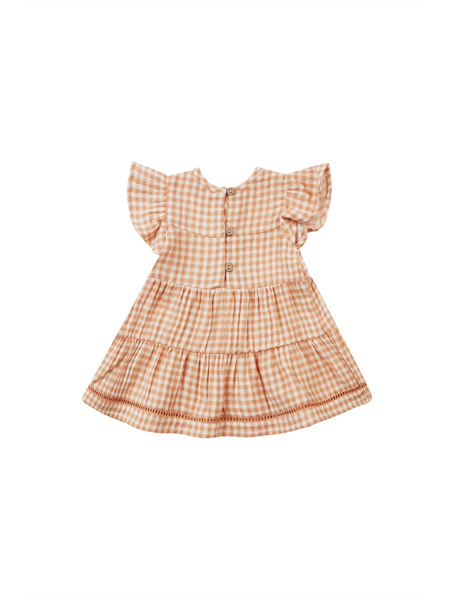Quincy Mae - Lily Dress | Melon Gingham