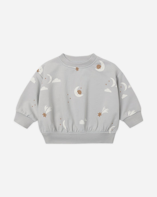Quincy Mae - Relaxed Sweatshirt || Sky Friends