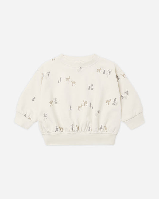 Quincy Mae - Relaxed Sweatshirt || Deer