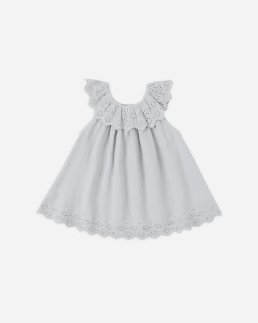 Quincy Mae - Isla Dress || Sky