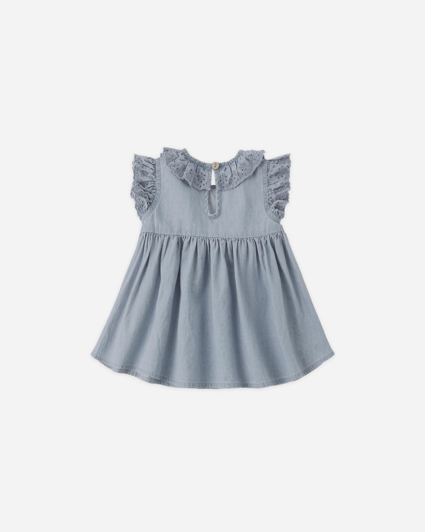 Quincy Mae - Sophie Dress || Lightweight Denim