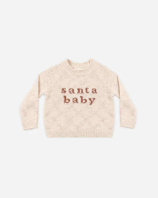 Quincy Mae - Knit Sweater || Santa Baby