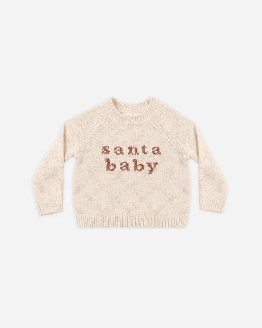 Quincy Mae - Knit Sweater || Santa Baby