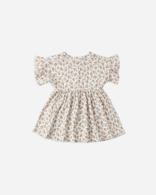 Quincy Mae - Bamboo Babydoll Dress || Wildflower