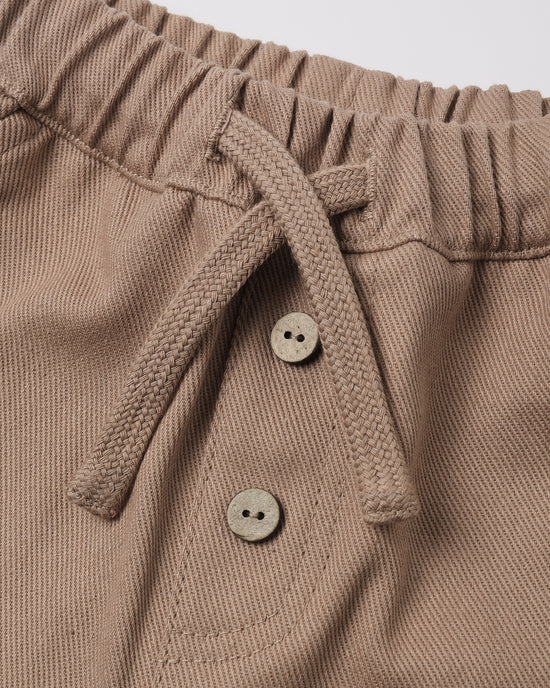 Quincy Mae - Giovani Pant || Almond