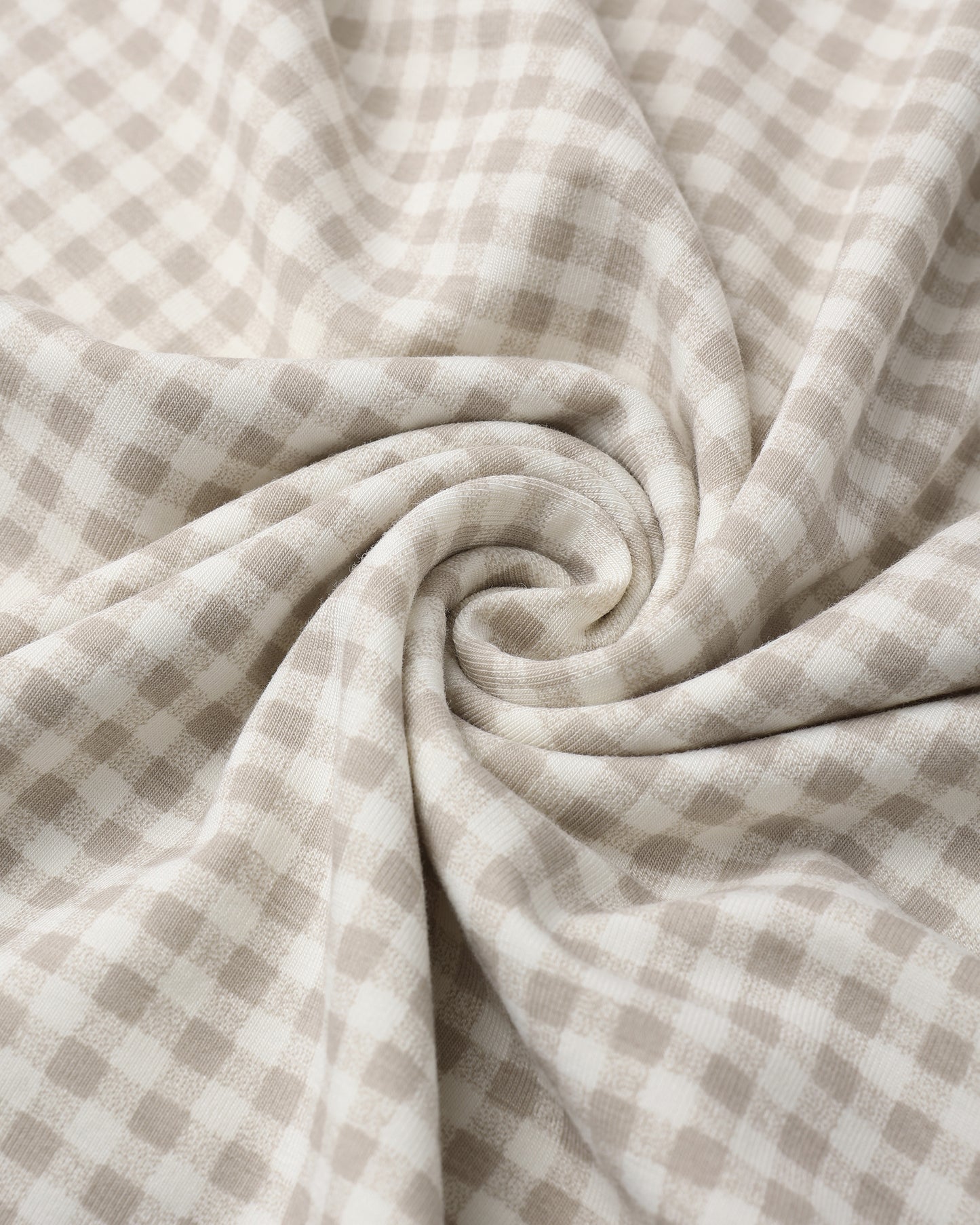 Quincy Mae - Bamboo Swaddle || Oat Gingham