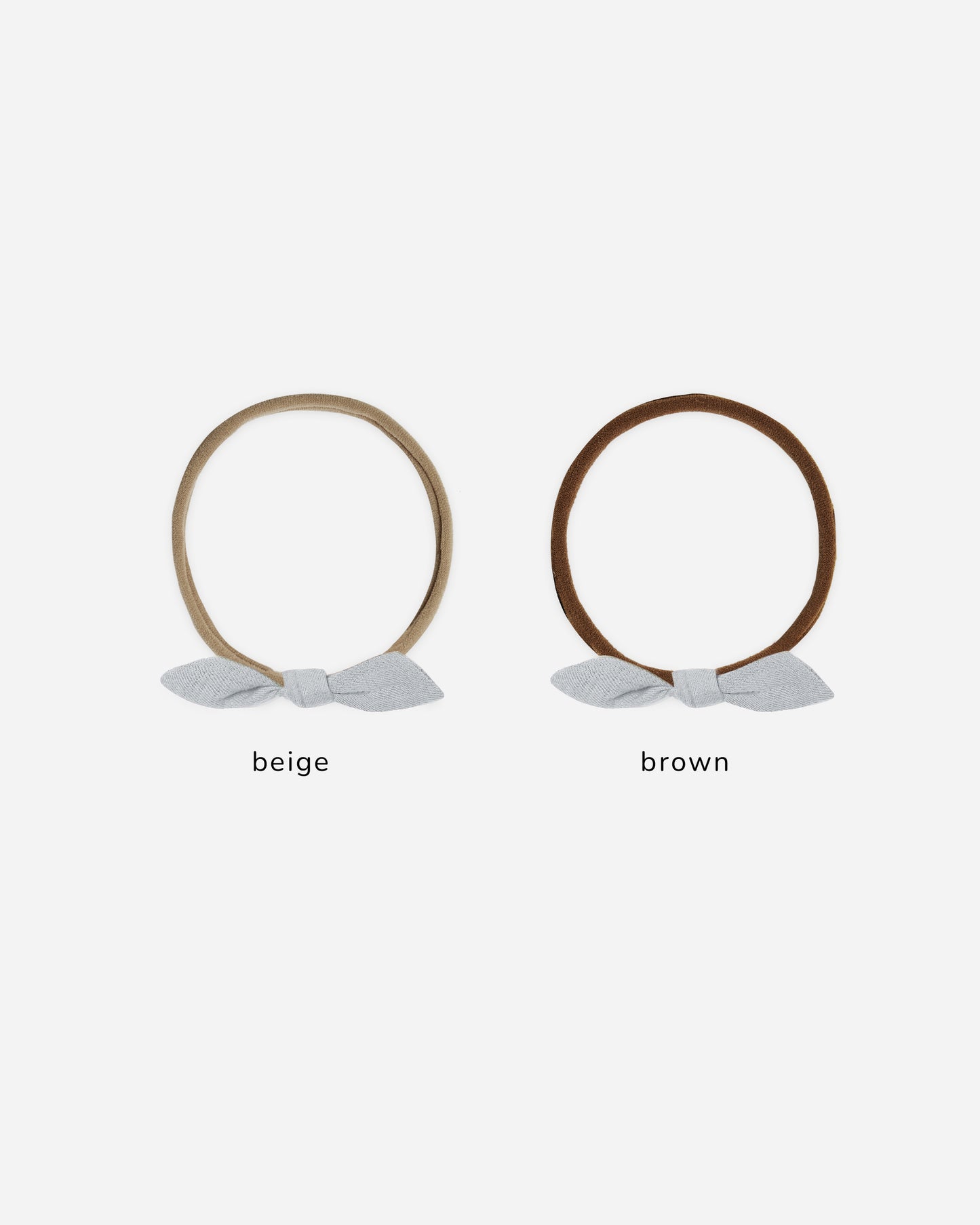 Quincy Mae - Little Knot Headband || Sky