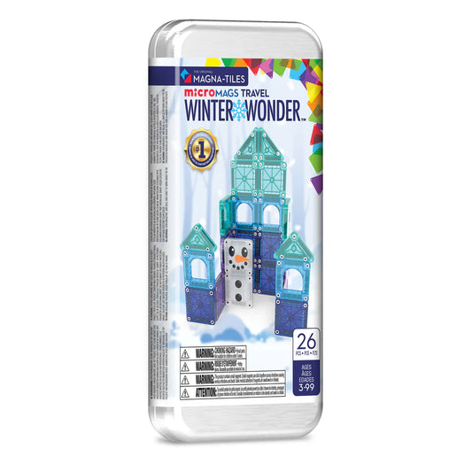 Magna-Tiles - MicroMAGS Winter Wonder Travel Set