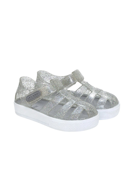 Robeez - Elite Jelly Shoes in Silver