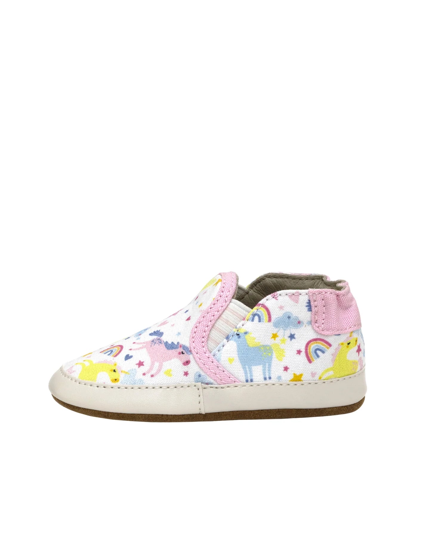 Robeez - Mini Unicorn Soft Soles in White
