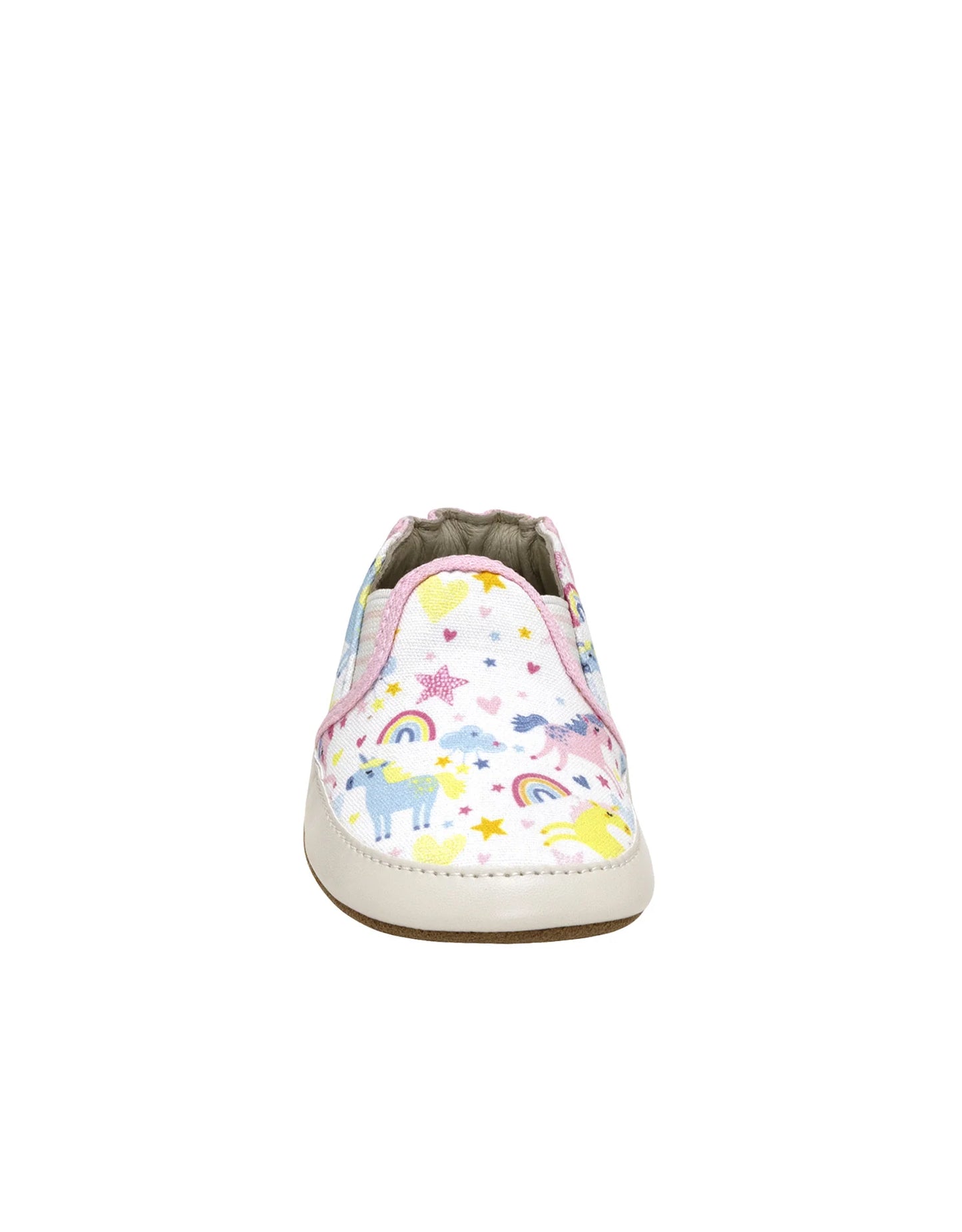 Robeez - Mini Unicorn Soft Soles in White