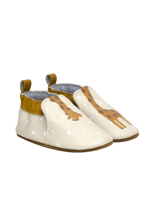 Robeez - Spotted A Cutie Soft Soles in Beige