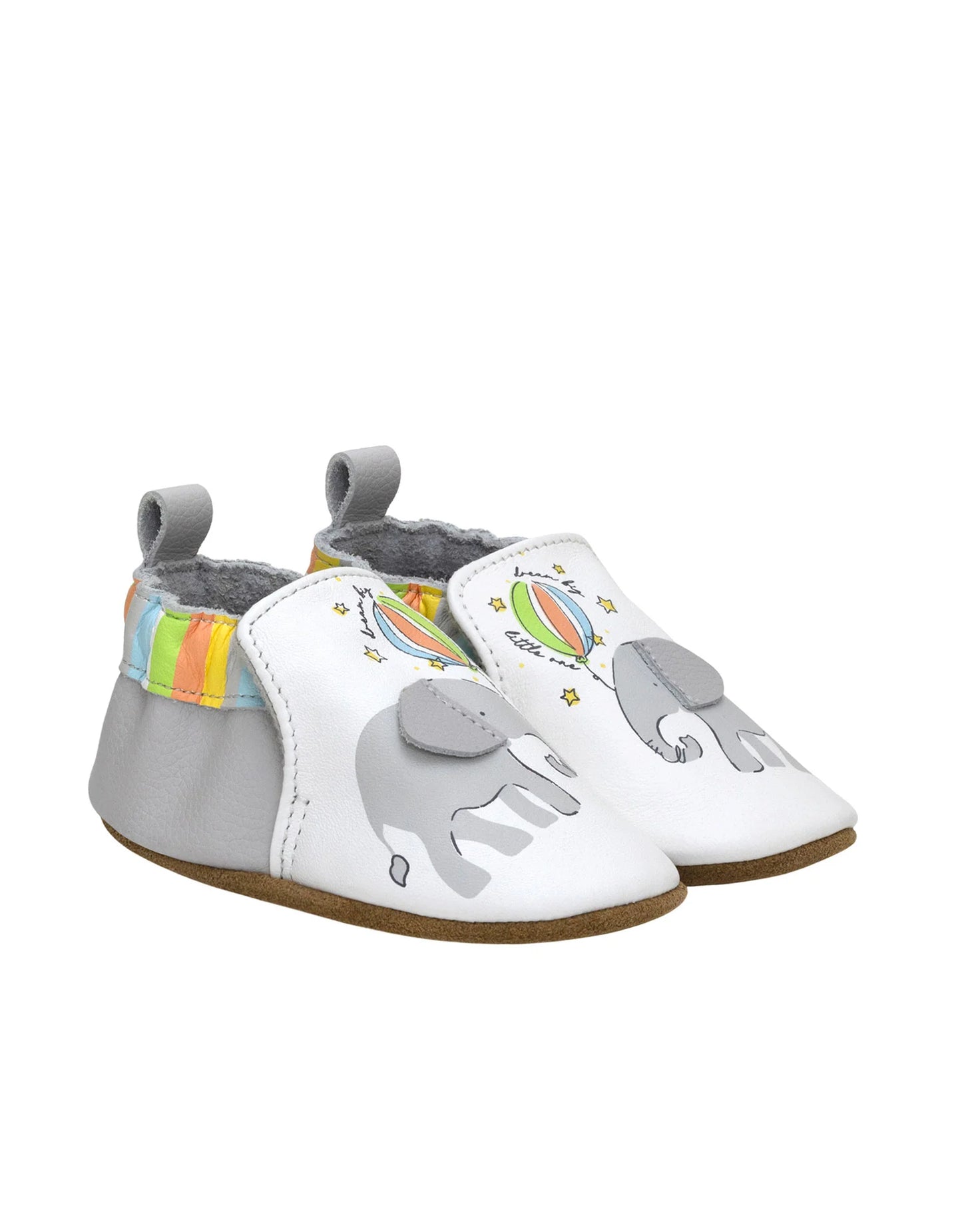 Robeez - Little One Soft Soles in White
