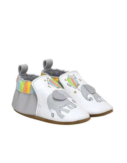 Robeez - Little One Soft Soles in White