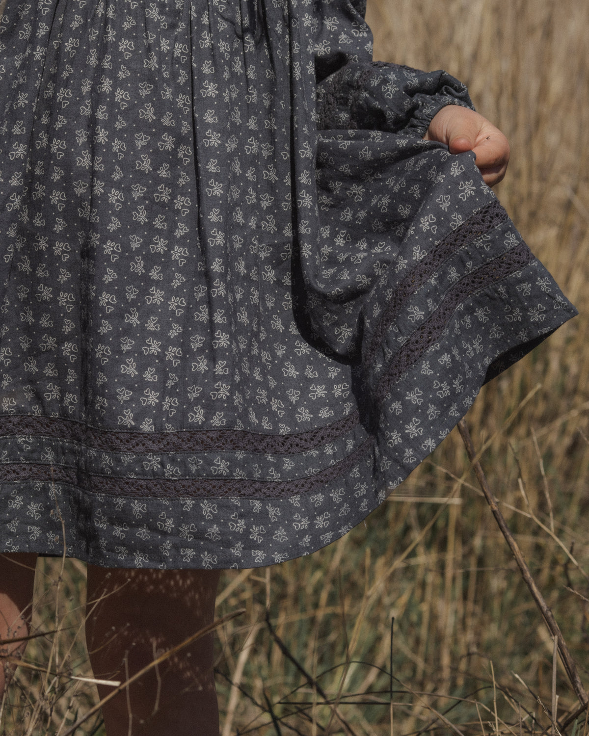 Rylee + Cru - Selene Dress || Heart Ditsy