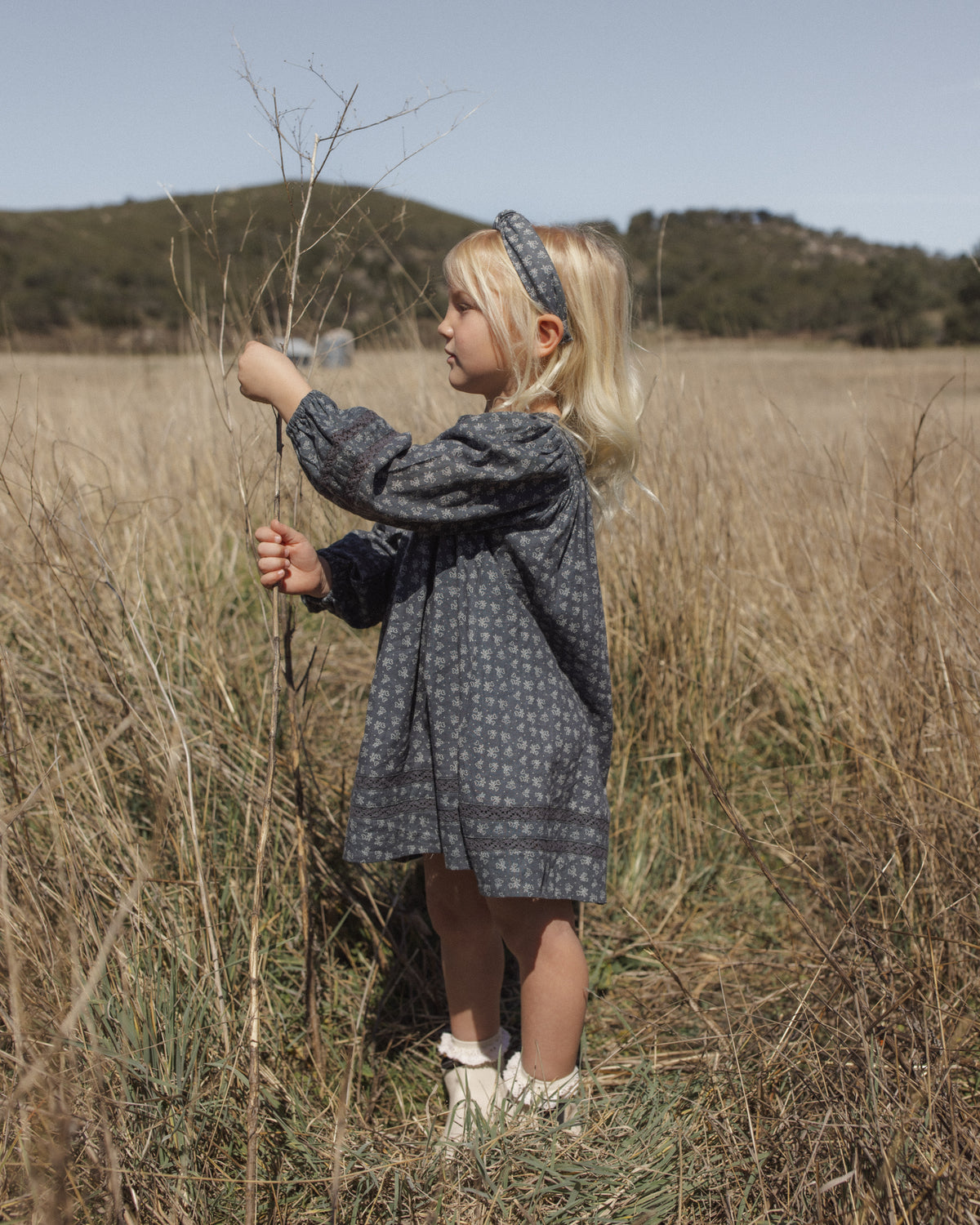 Rylee + Cru - Selene Dress || Heart Ditsy