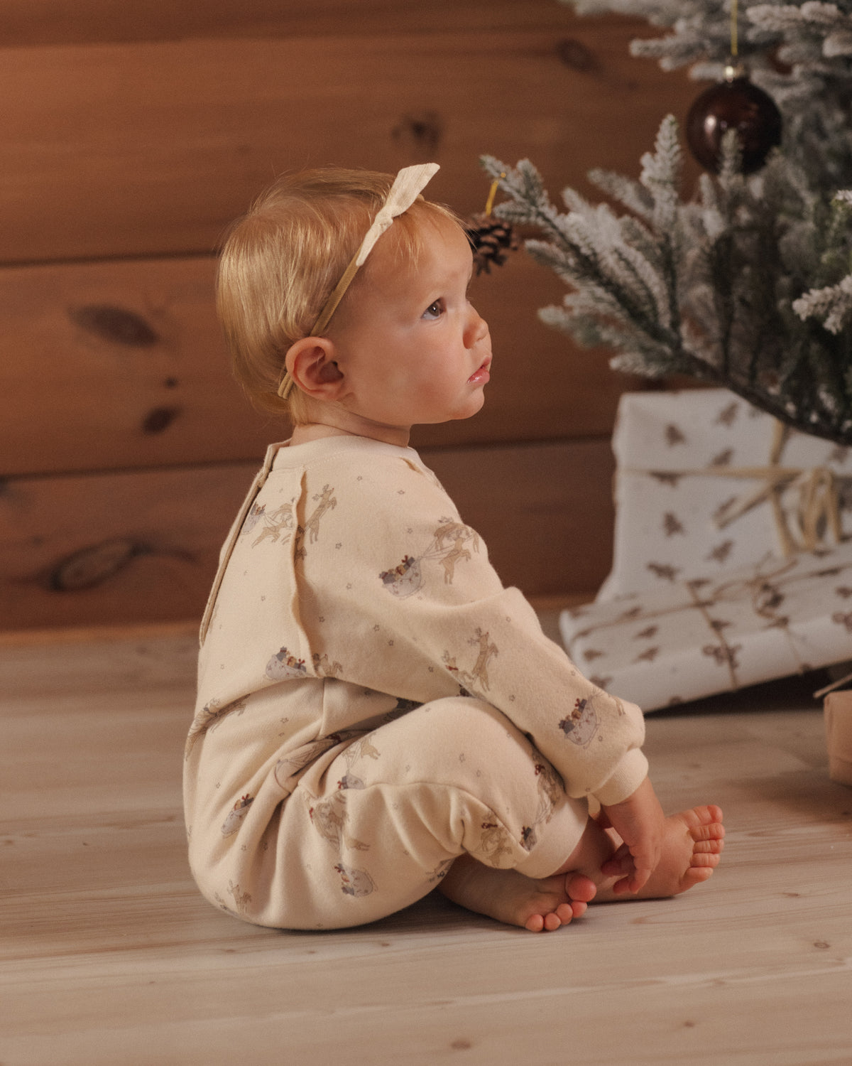 Rylee + Cru - Raglan Jumpsuit || Reindeer