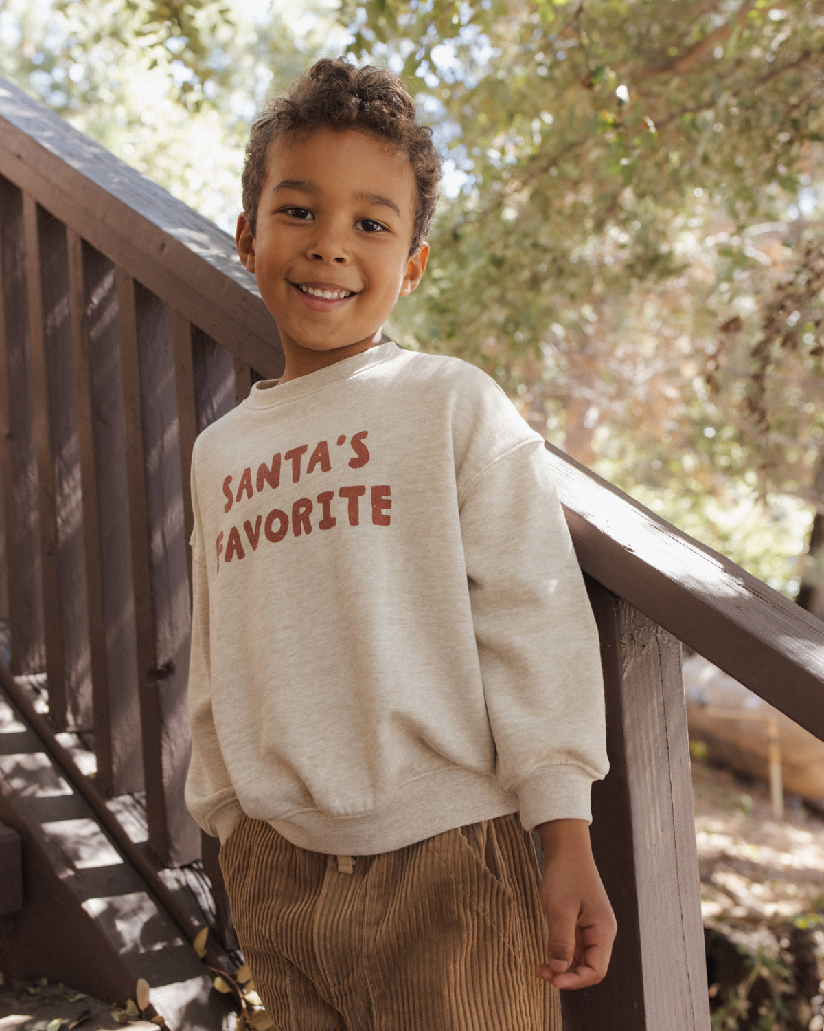 Rylee + Cru - Relaxed Sweatshirt || Santa's Favorite