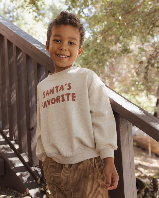 Rylee + Cru - Relaxed Sweatshirt || Santa's Favorite