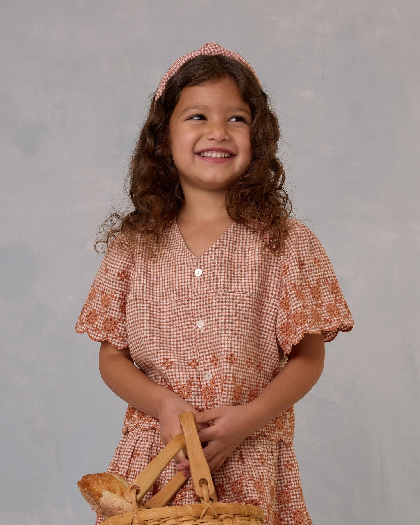 Rylee + Cru - Cleo Top || Poppy Gingham