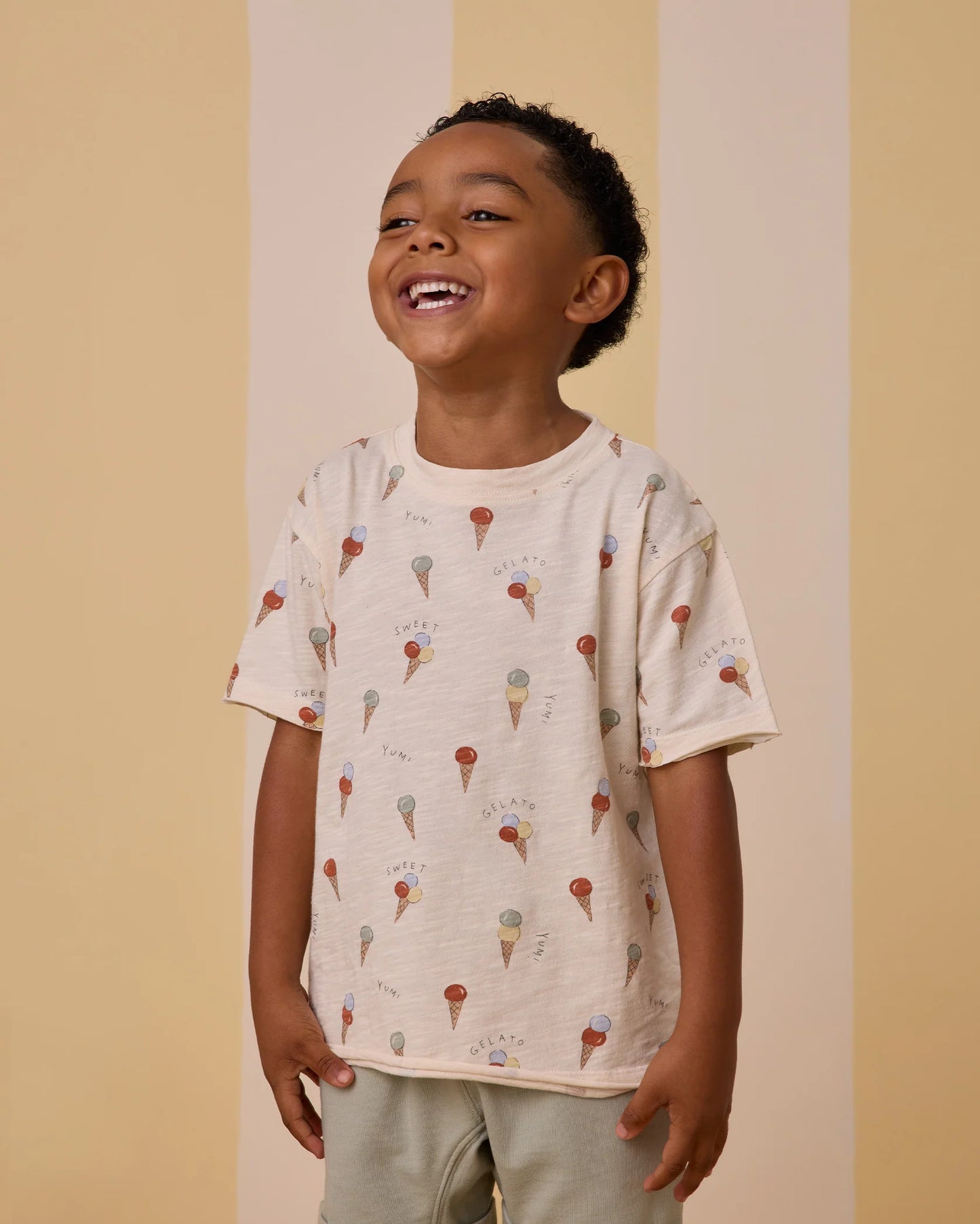 Rylee + Cru - Raw Edge Tee || Gelato