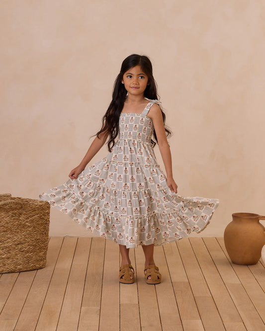Rylee + Cru - Taylor Dress || Garden Grid