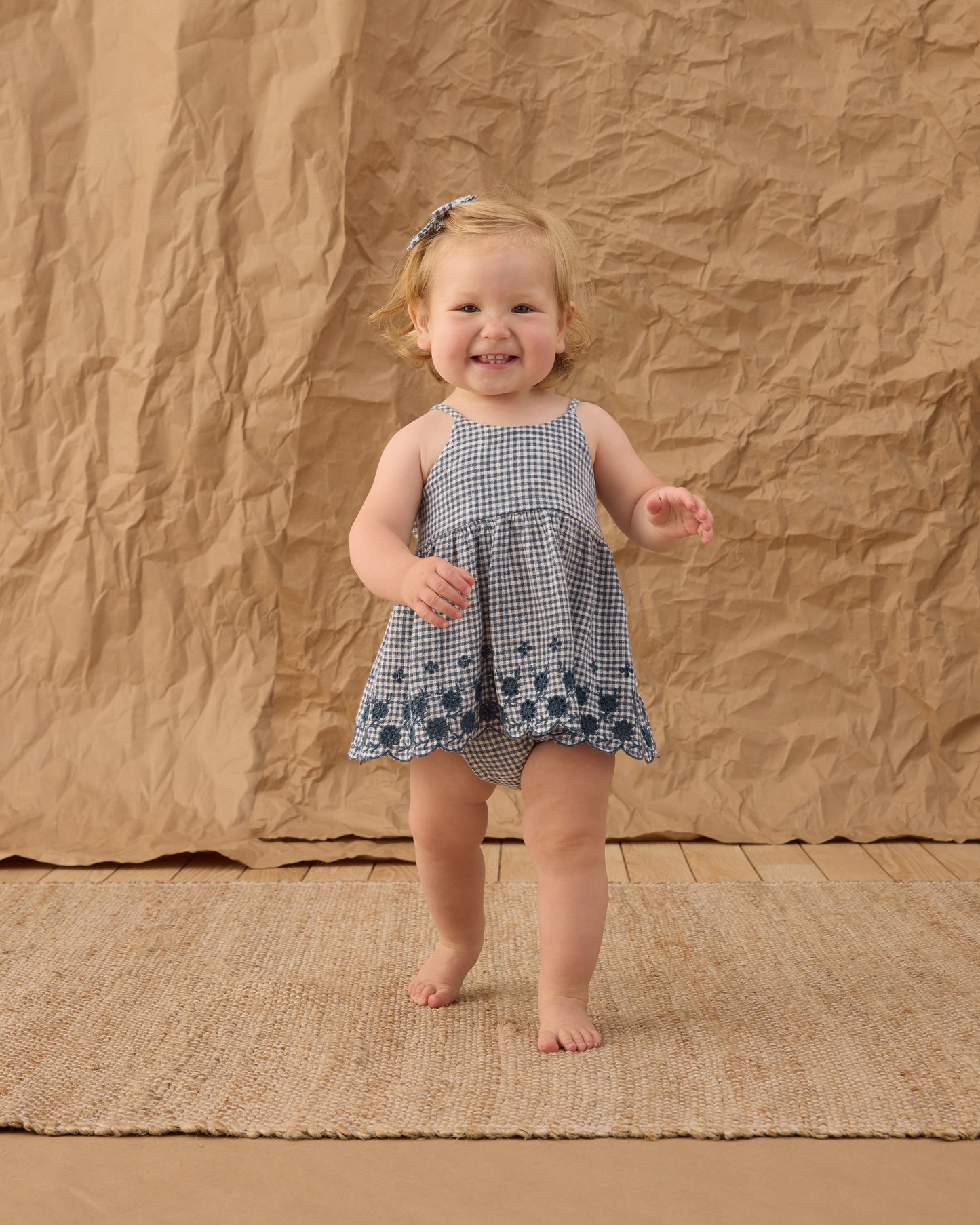 Rylee + Cru - Zenni Set || Marine Gingham