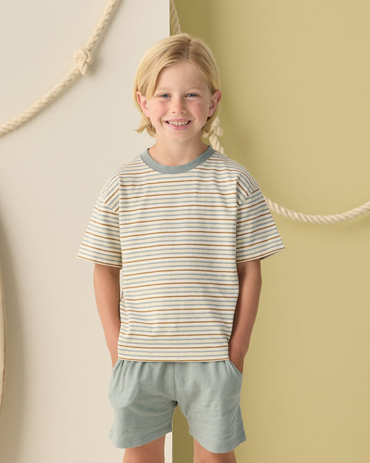Rylee + Cru - Relaxed Tee || Vintage Stripe