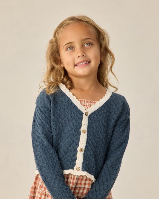 Rylee + Cru - Ella Cardigan || Navy