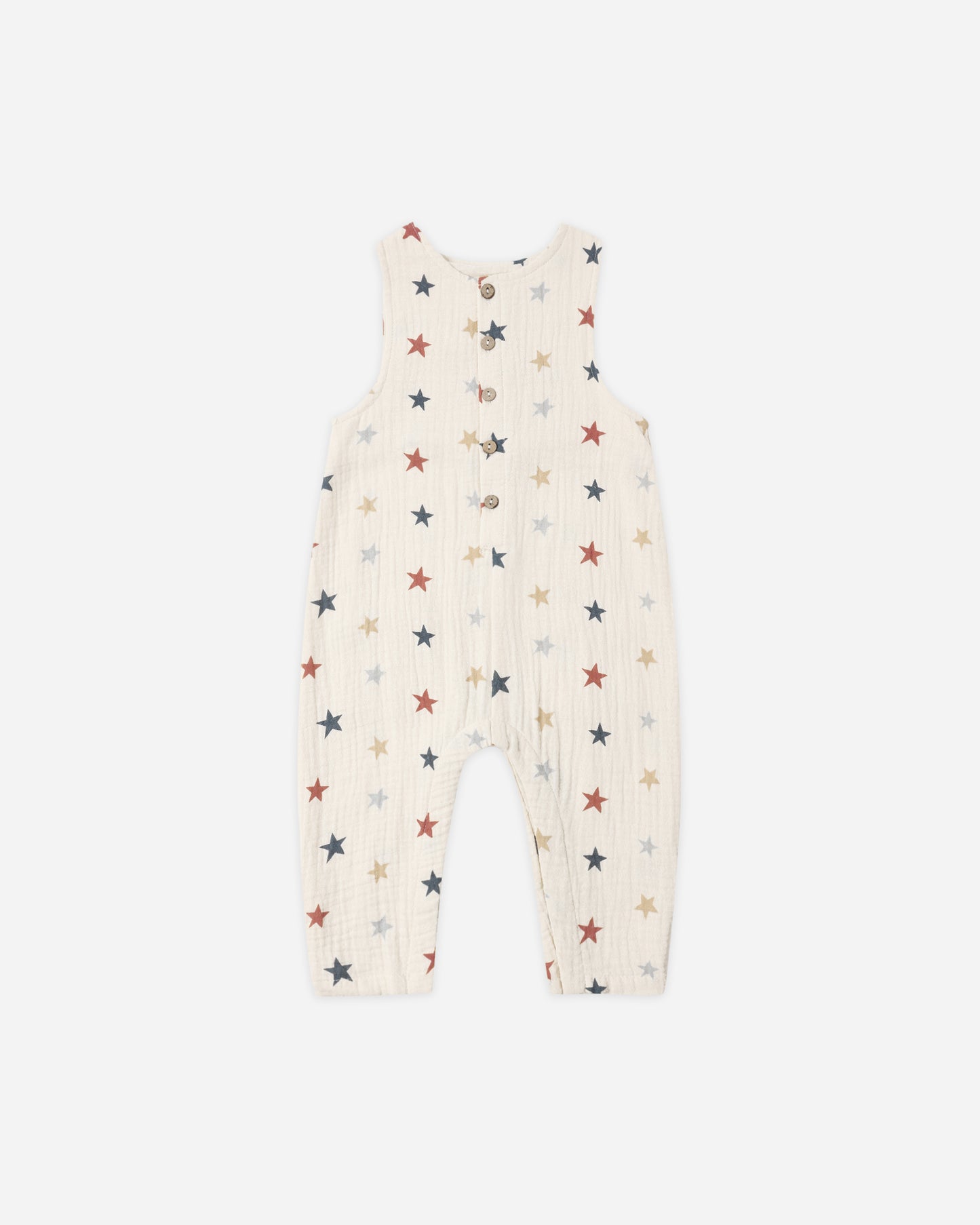 Rylee + Cru - Button Jumpsuit || Stars