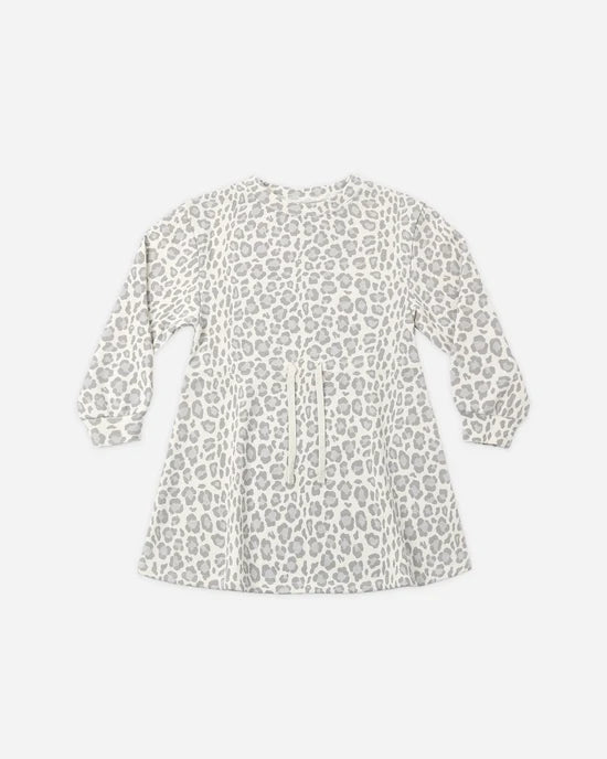 Rylee + Cru - Tate Dress || Blue Leopard