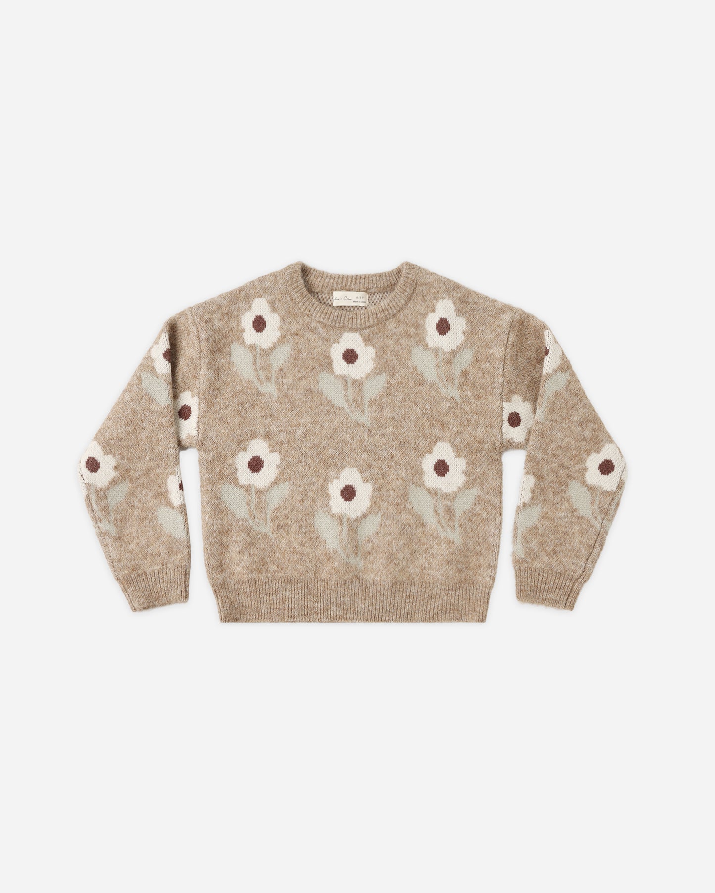 Rylee + Cru || Aspen Sweater Fawn Flower