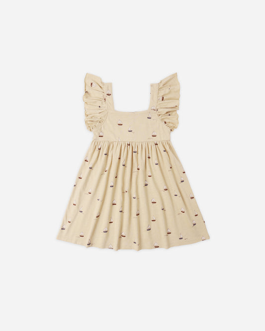Rylee + Cru - Mariposa Dress || Sailboat