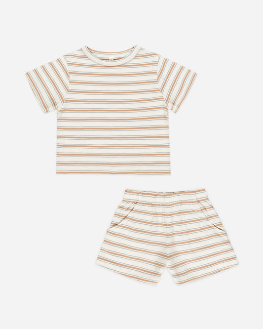 Rylee + Cru - Play Set || Grapefruit Stripe