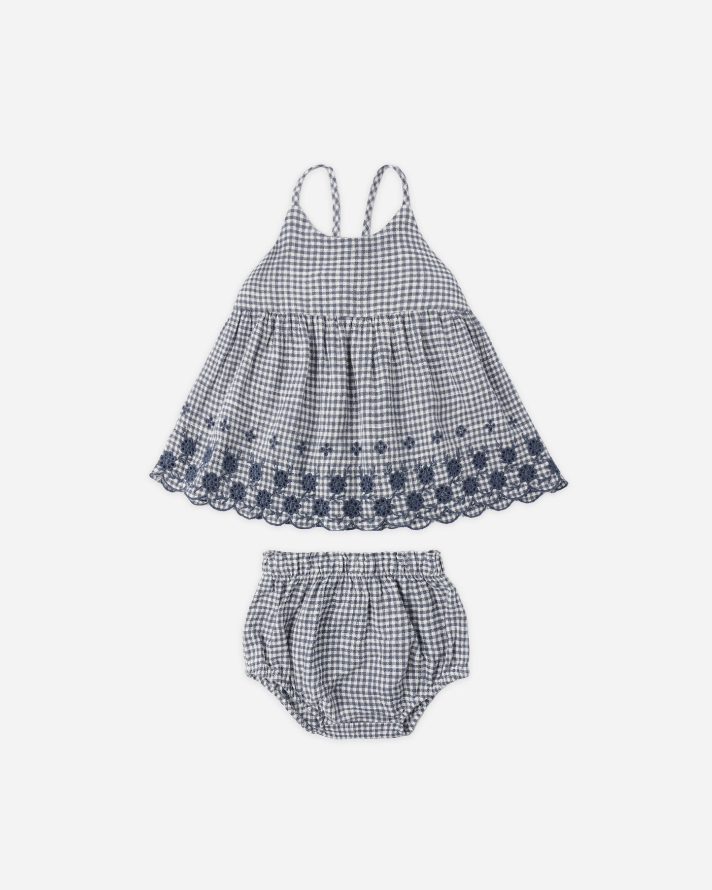 Rylee + Cru - Zenni Set || Marine Gingham