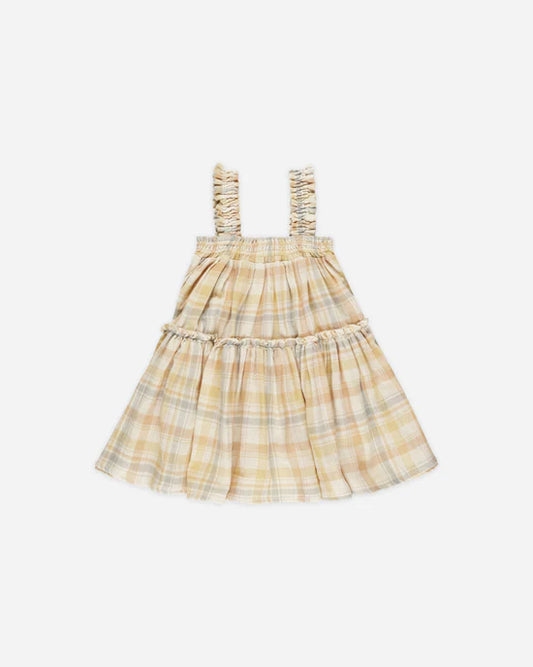 Rylee + Cru - Cicily Dress || Pastel Plaid